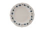 Hermia Blueberry Juego de Cena de Porcelana de 24 Piezas en Blanco, Azul y Verde